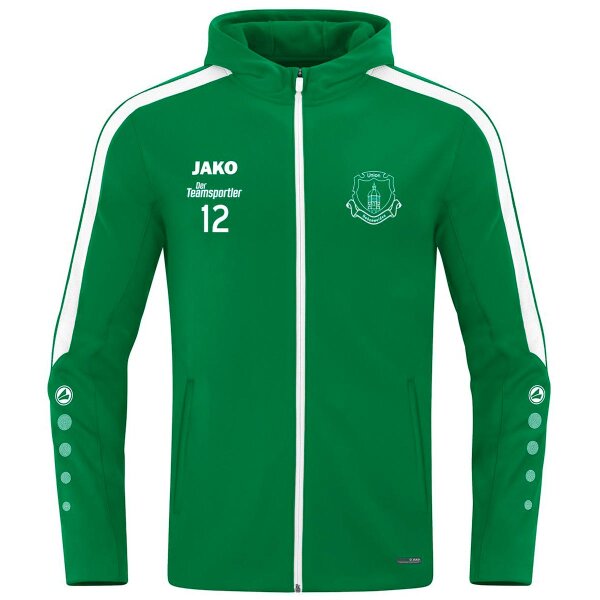 Kapuzenjacke Power 128 Sportgrün