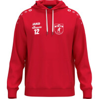 Kapuzensweat One Cotton 140 Rot