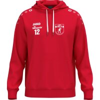 Kapuzensweat One Cotton 152 Rot